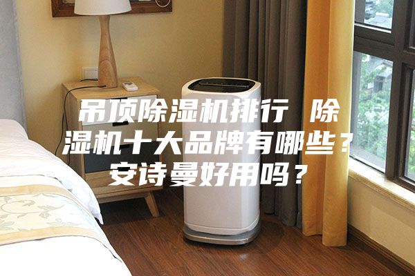 吊頂除濕機排行 除濕機十大品牌有哪些?安詩曼好用嗎?