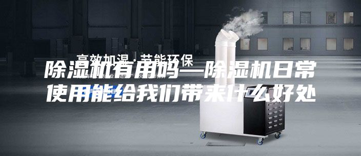 除濕機(jī)有用嗎—除濕機(jī)日常使用能給我們帶來什么好處