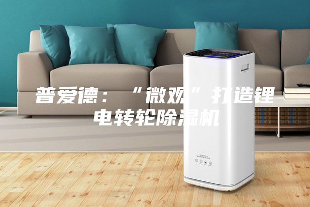 普愛德:“微觀”打造鋰電轉輪除濕機
