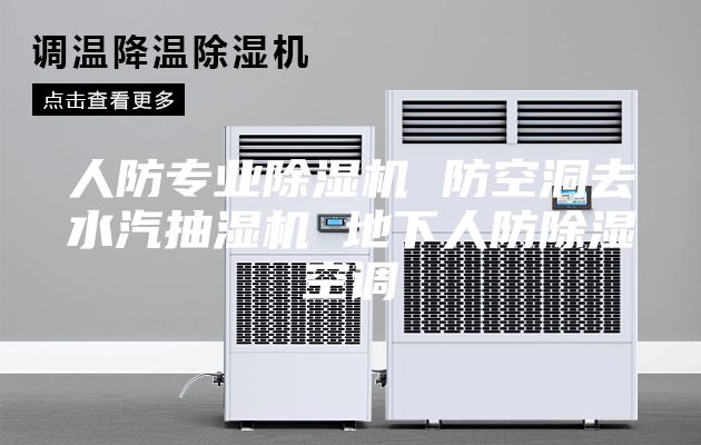 人防專業(yè)除濕機 防空洞去水汽抽濕機 地下人防除濕空調(diào)