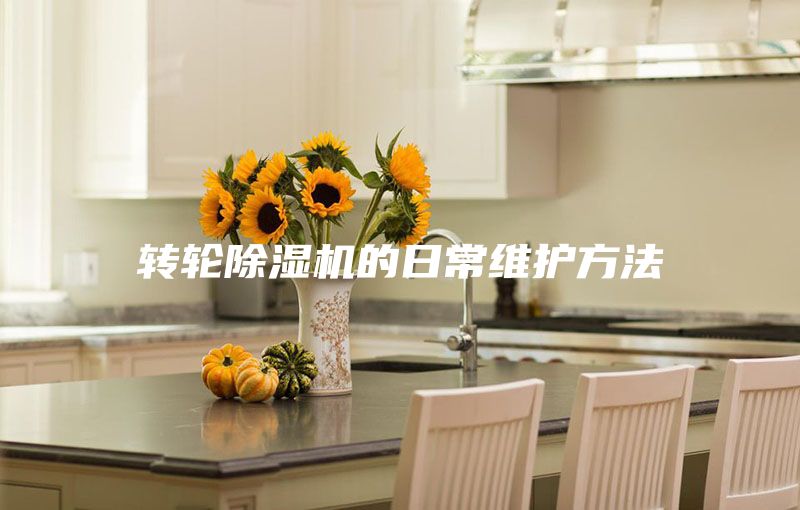 轉(zhuǎn)輪除濕機的日常維護方法