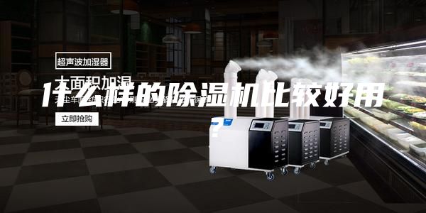 什么樣的除濕機比較好用？