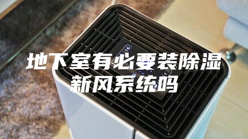 地下室有必要裝除濕新風系統嗎