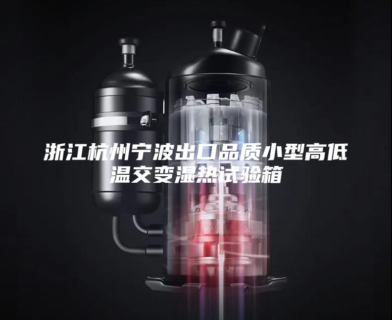 浙江杭州寧波出口品質小型高低溫交變濕熱試驗箱