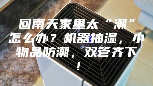 回南天家里太“潮”怎么辦？機(jī)器抽濕，小物品防潮，雙管齊下！
