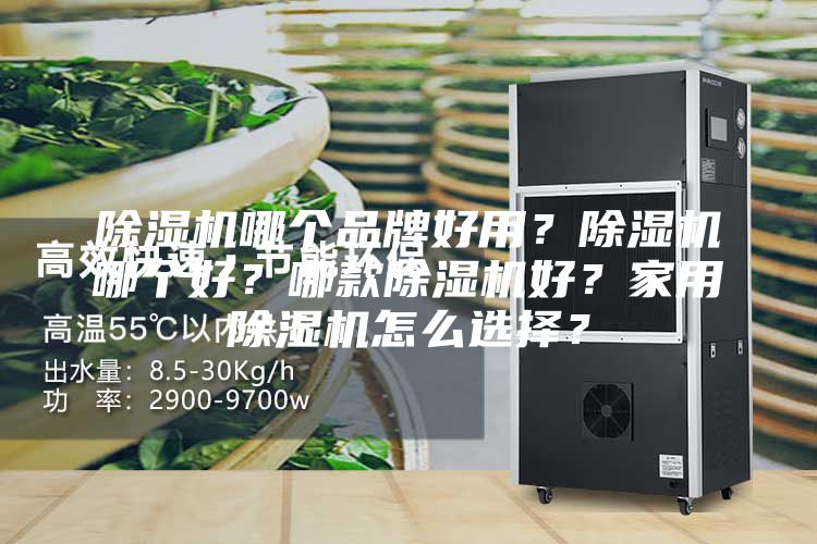 除濕機哪個品牌好用？除濕機哪個好？哪款除濕機好？家用除濕機怎么選擇？