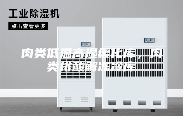 肉類低溫高濕緩化庫，肉類排酸解凍冷庫