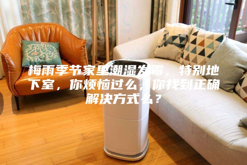 梅雨季節家里潮濕發霉,特別地下室,你煩惱過么,你找到正確解決方式么?