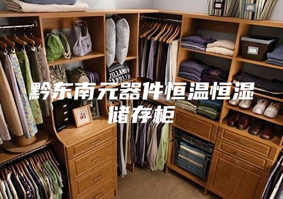 黔東南元器件恒溫恒濕儲存柜